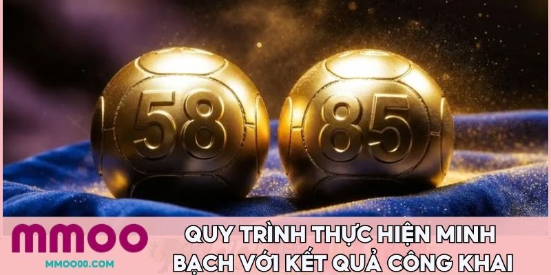 Quy trình thực hiện minh bạch với kết qủa công khai